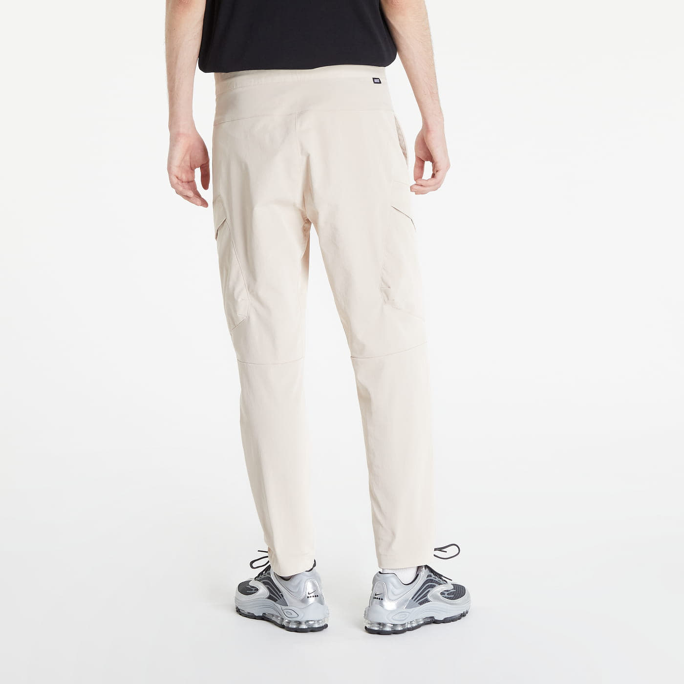 Džíny a kalhoty Nike NSW Te Woven Unlined Utility Pants Sanddrift/ Black