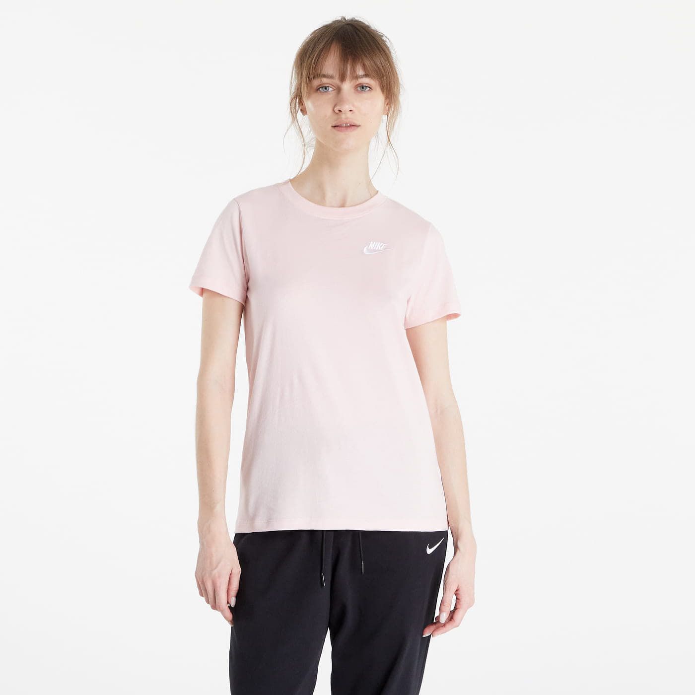 Koszulki Nike NSW Club Tee Atmosphere/ White