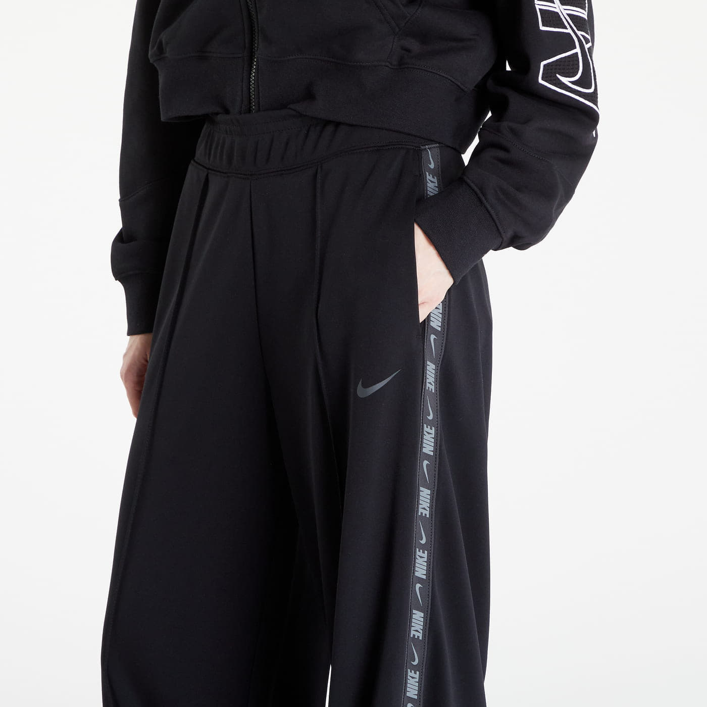 Džínsy a nohavice Nike NSW Pocket Tape Trend High-Rise Pants Black