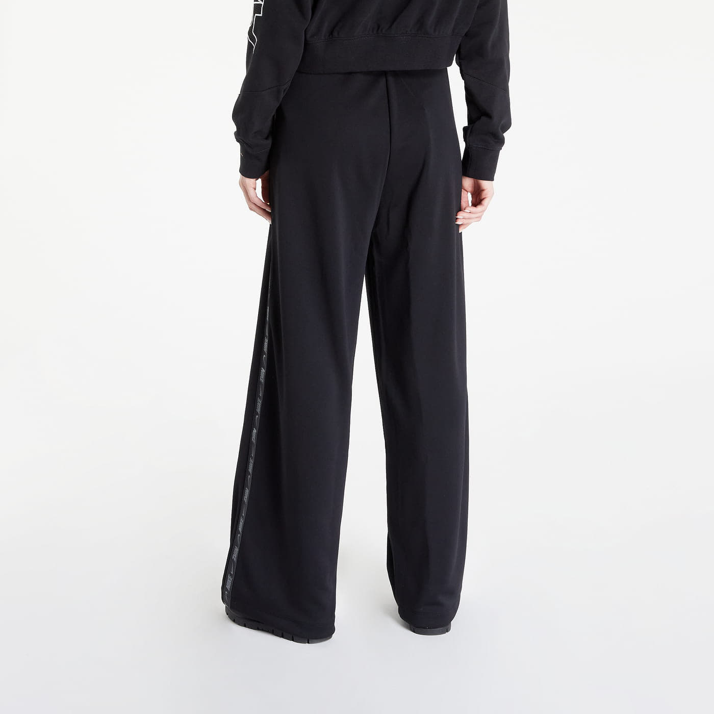 Adidas originals bellista lace insert track pants in black hot sale