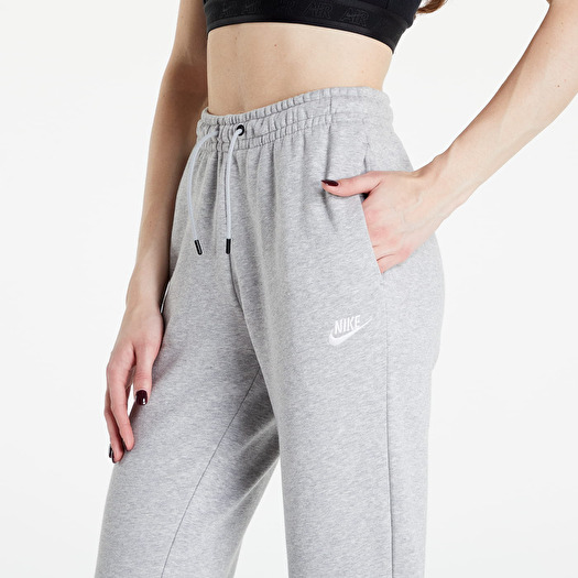 Jogger Pants Nike NSW Essential Fleece Medium-Rise Pants Lse Dk Grey  Heather/ White