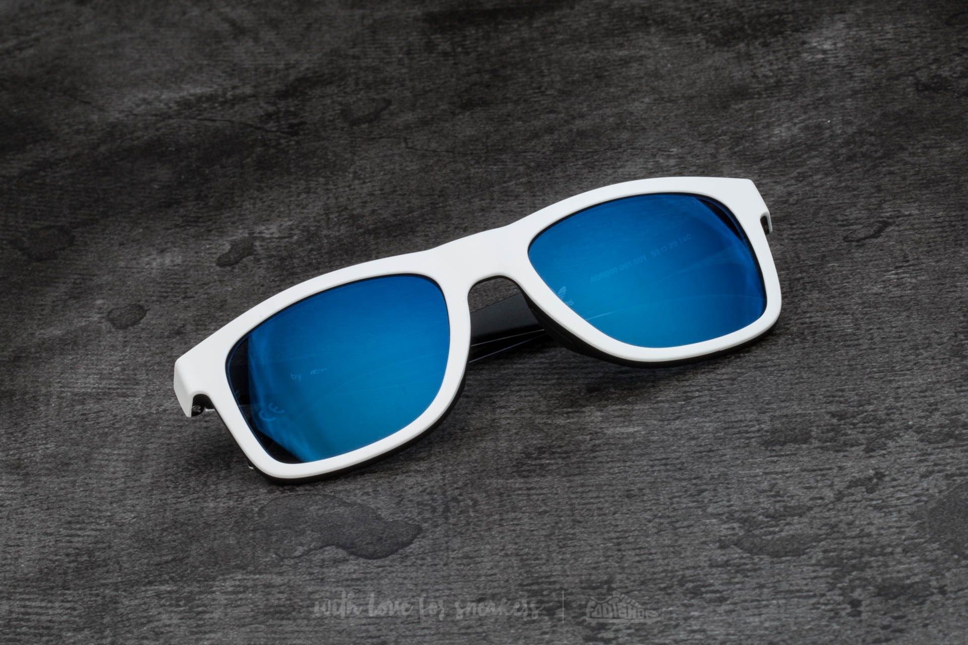 Napszemüvegek adidas x Italia Independent AOR000 Sunglasses White/ Black