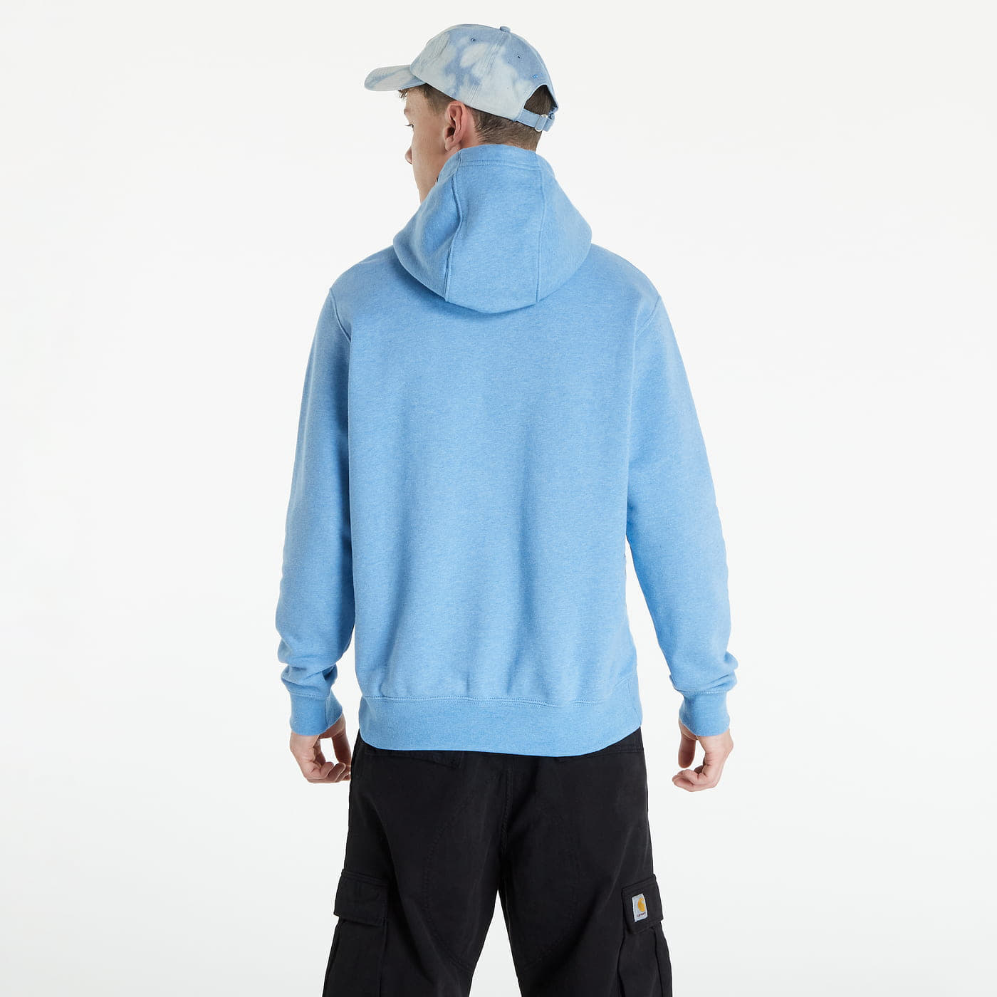 Sudaderas Nike NSW Revival Fleece Pullover Hoodie C Dutch Blue/ White