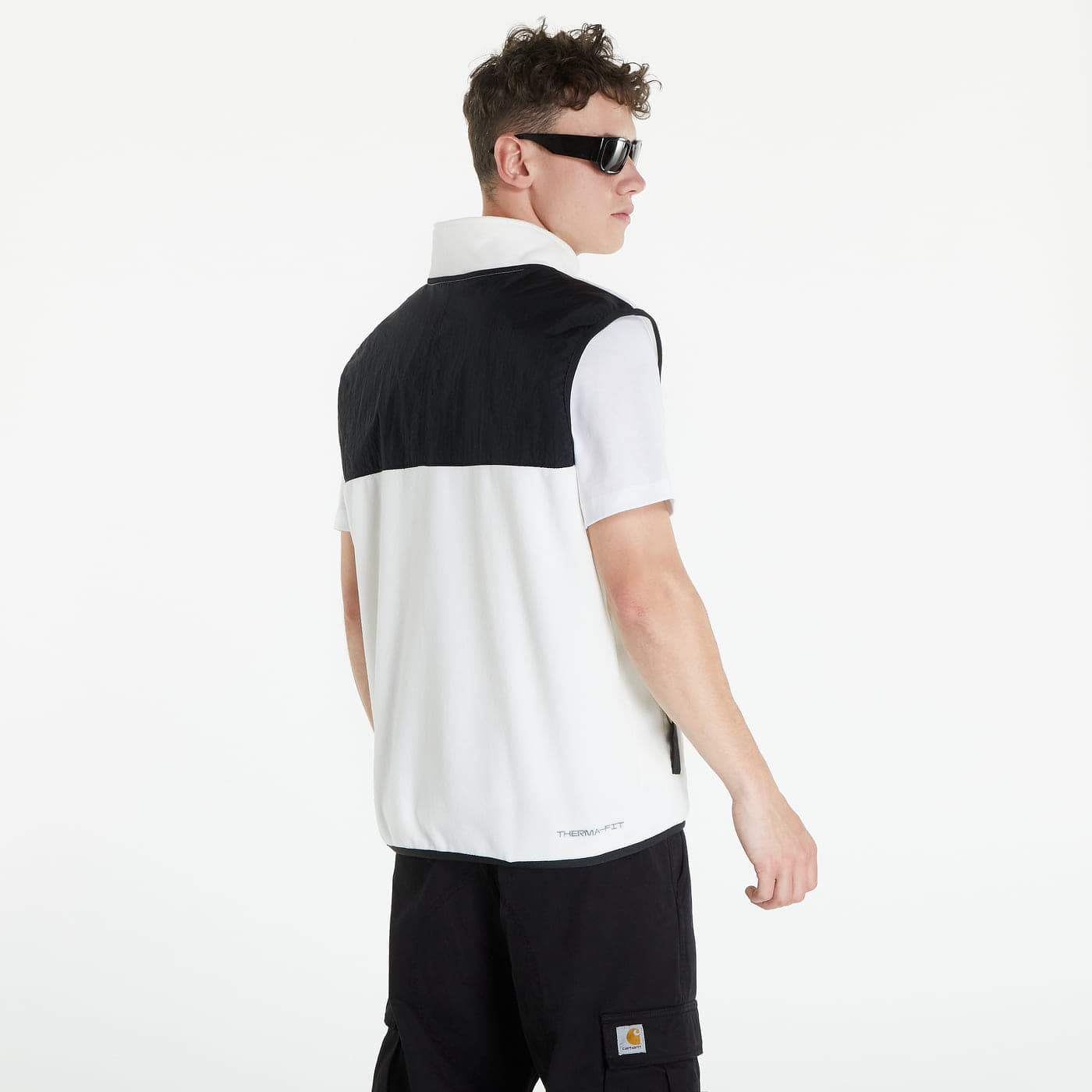 Vests Nike NSW THERMA-FIT Polar Fleece Vest Sail/ Black
