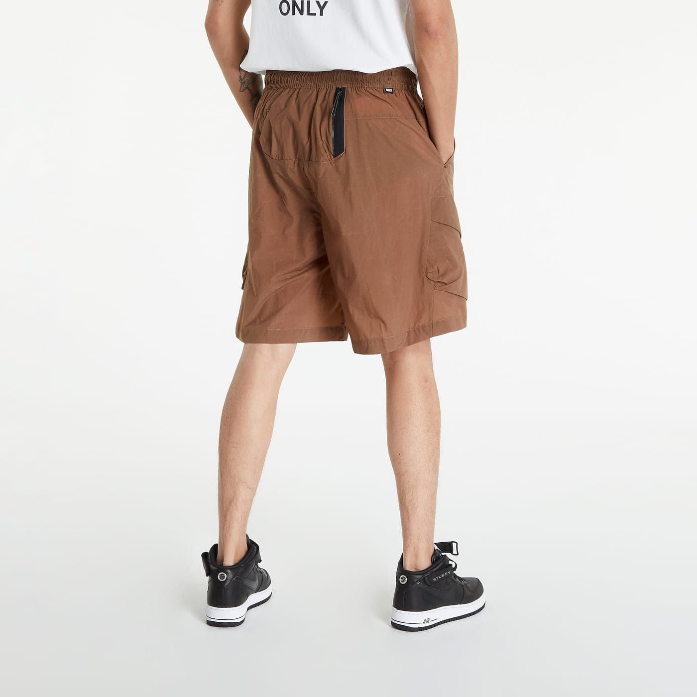 Shorts Nike NSW Te Woven Unlined Utility Shorts Archaeo Brown/ Black/ Black