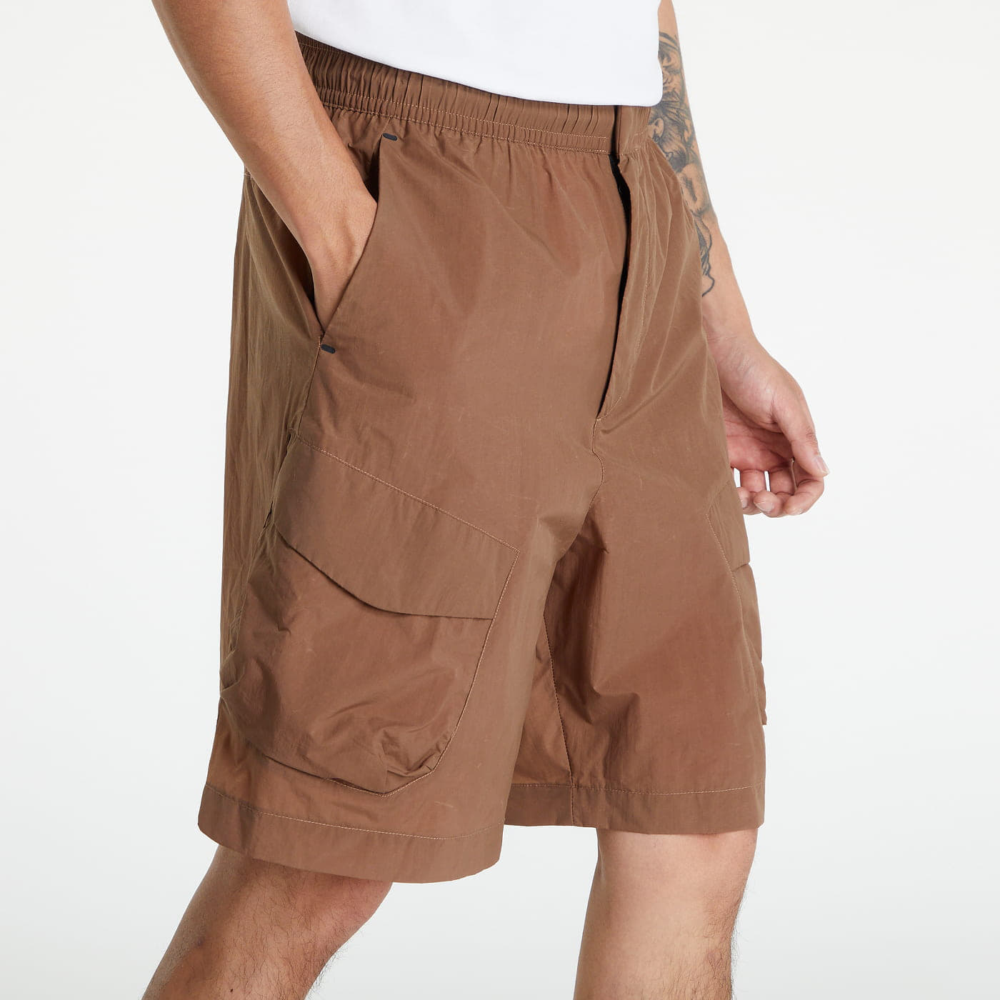 Shorts Nike NSW Te Woven Unlined Utility Shorts Archaeo Brown/ Black/ Black