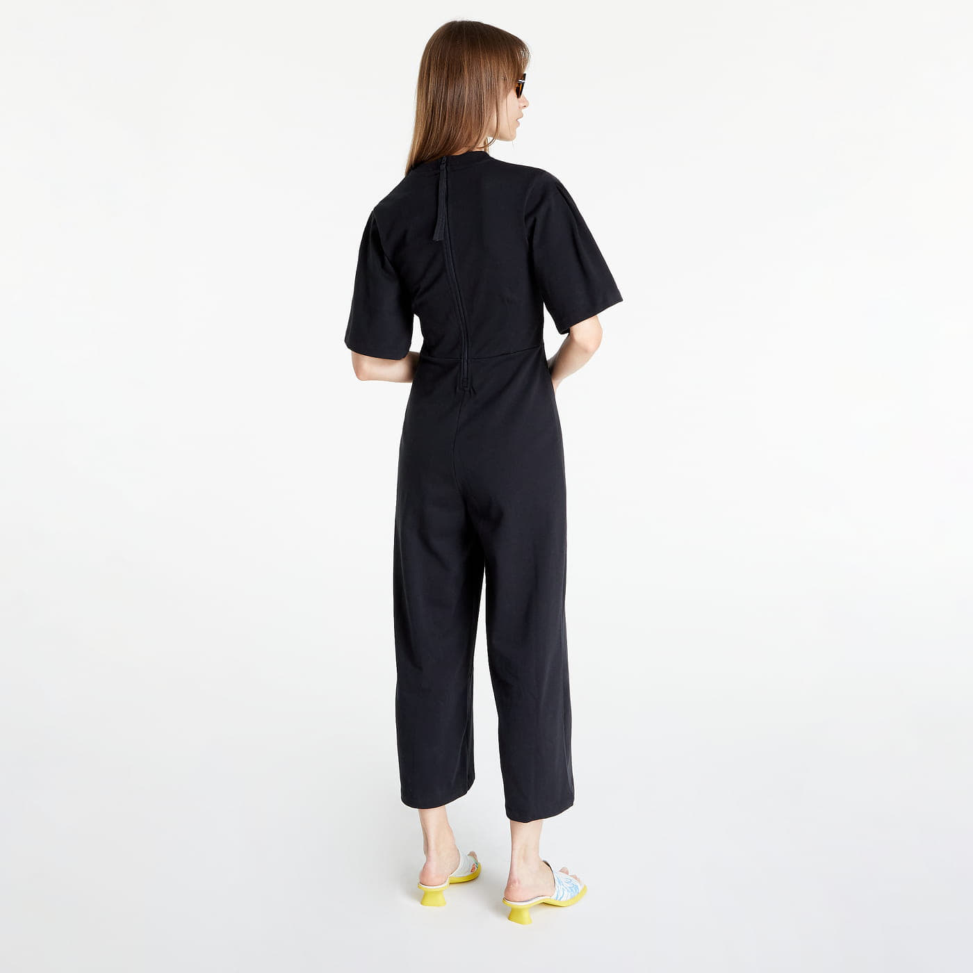 Salopete Nike NSW Jersey Jumpsuit Black/ White
