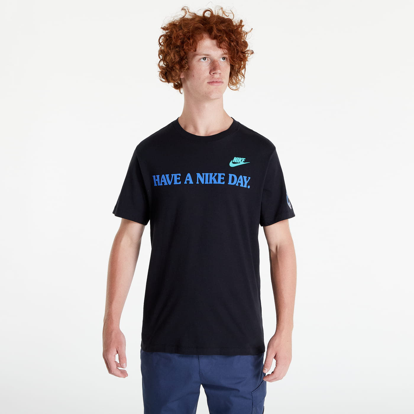 Tricouri  Nike NSW Tee Essential + Stmt 4 Black