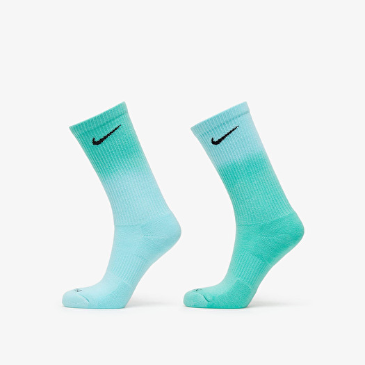 White and green nike socks on sale