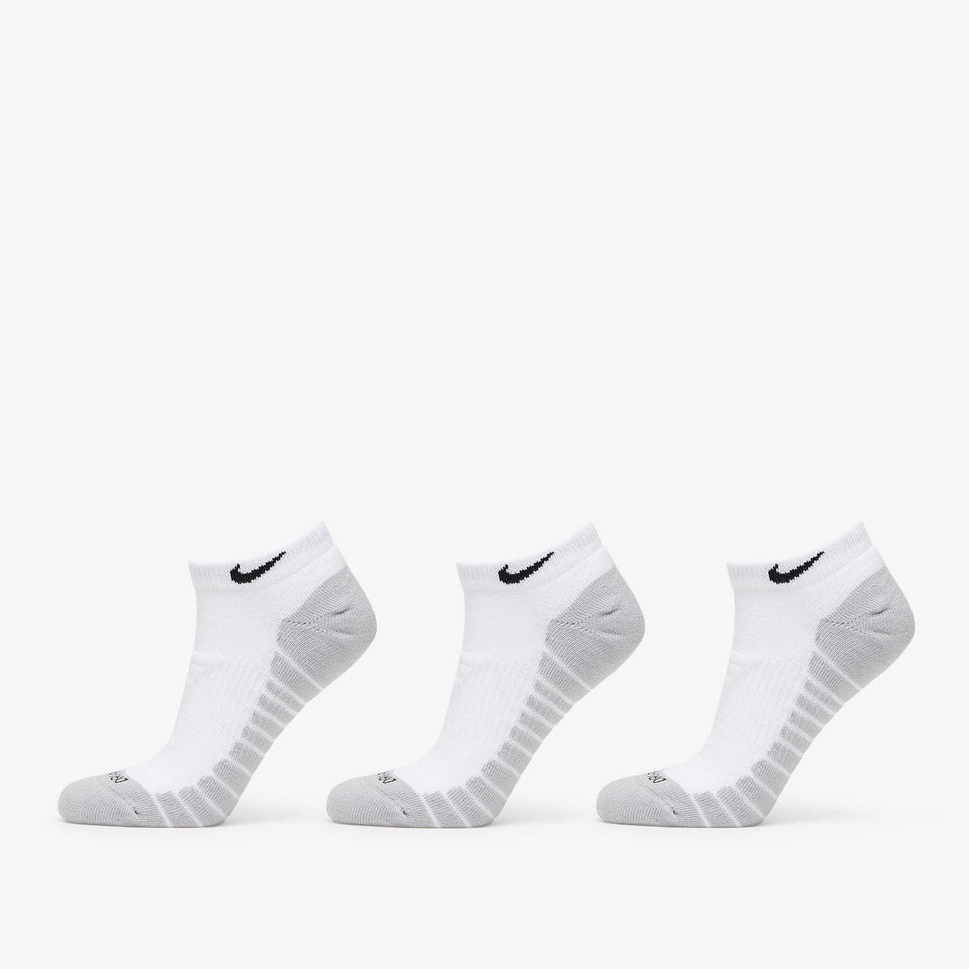 Șosete Nike Everyday Max Cushioned Training No-Show Socks 3-Pack White L