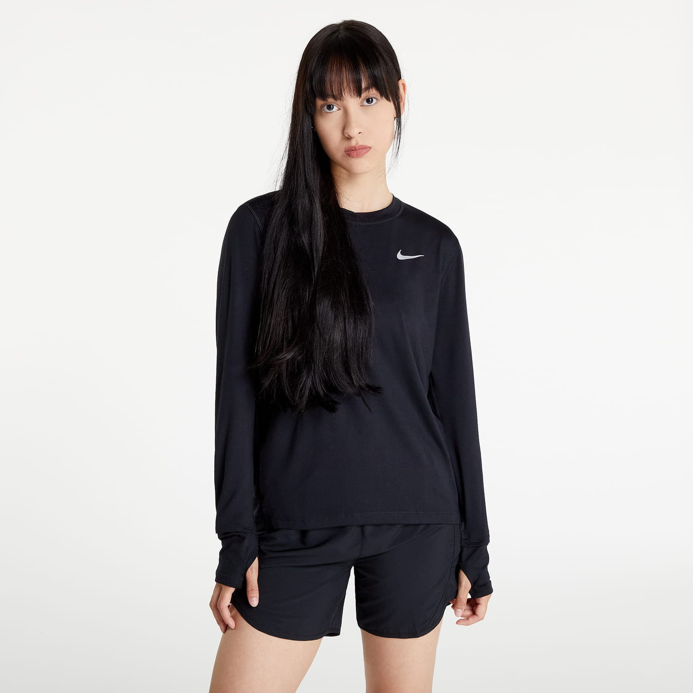 T-shirts Nike Element Crew T-Shirt Black