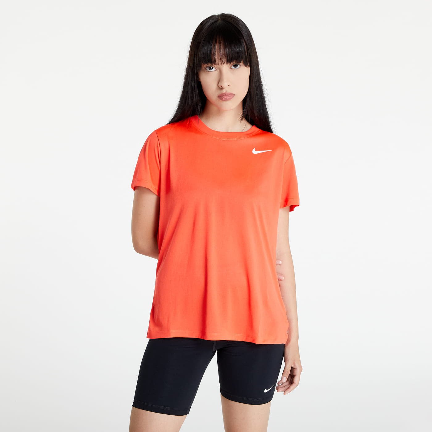 Orange nike discount shirt women's