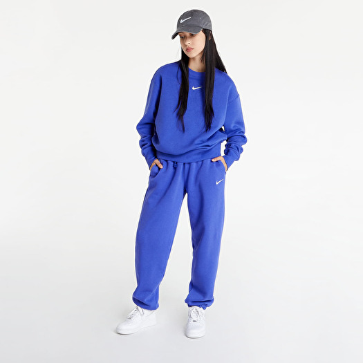 Royal blue nike shop tracksuit womens