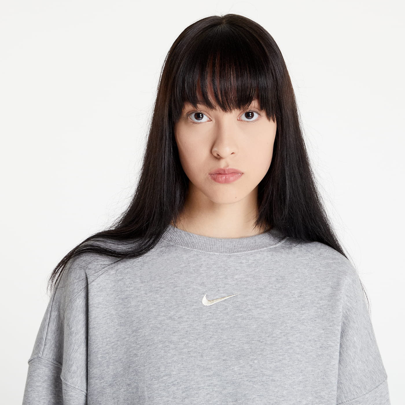Puloverji   Nike Sportswear Phoenix Fleece Crewneck Grey