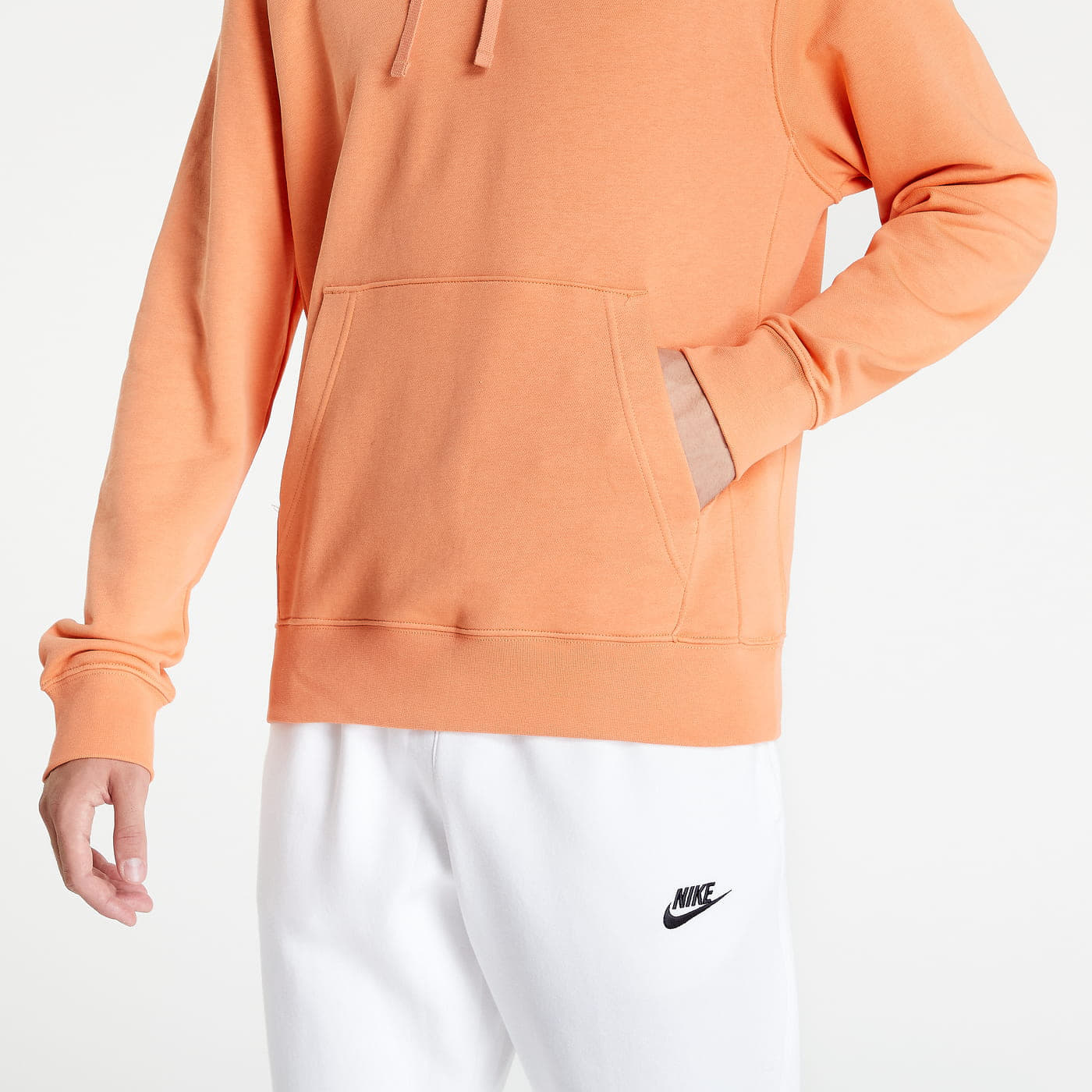 Sweatjacken und Sweatshirts Nike Sportswear Club Trance Hoodie Orange