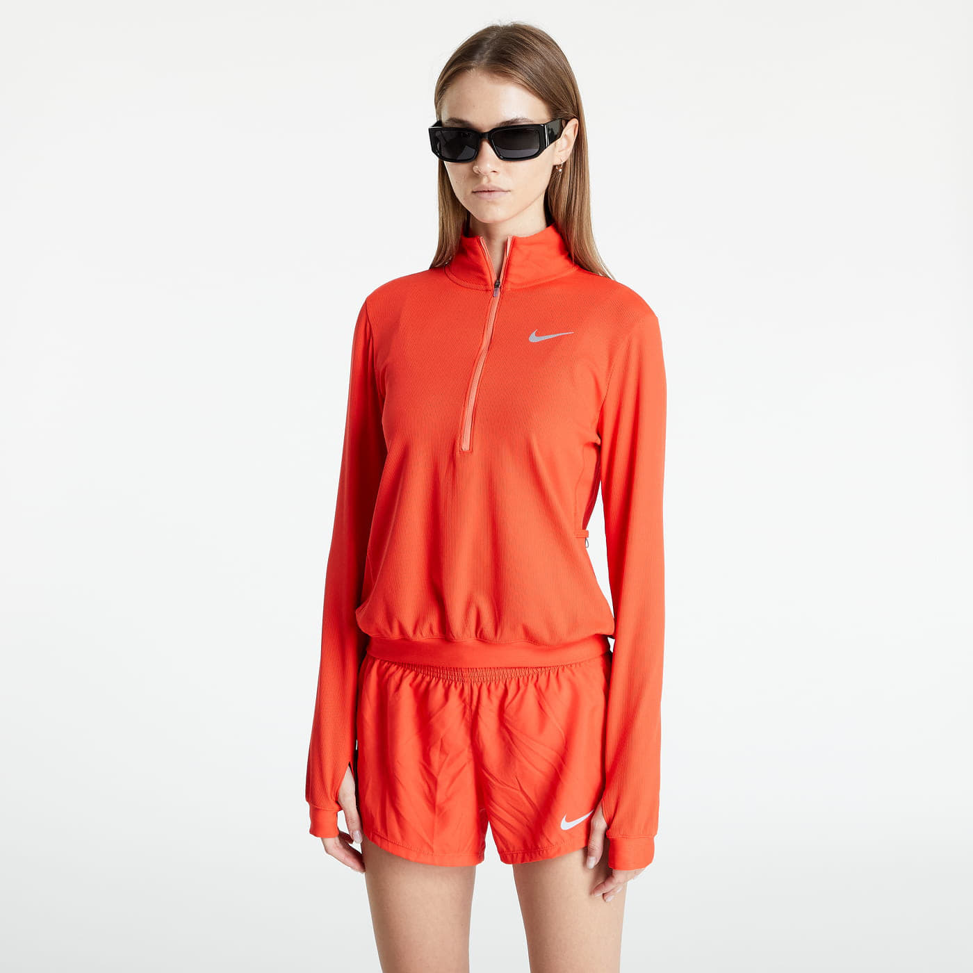 Nike - dri-fit hoodie orange
