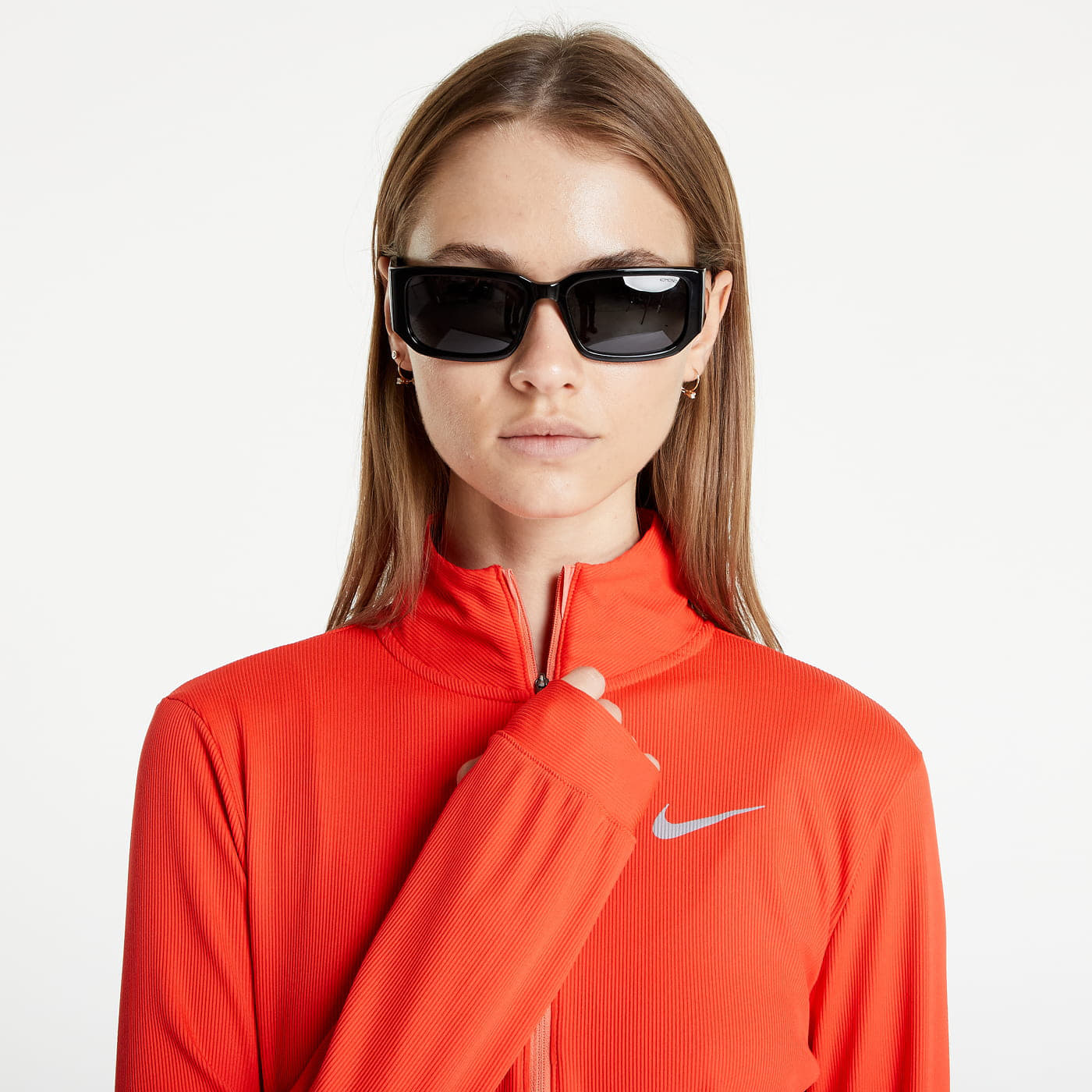 Hanorace Nike Dri-FIT Hoodie Orange