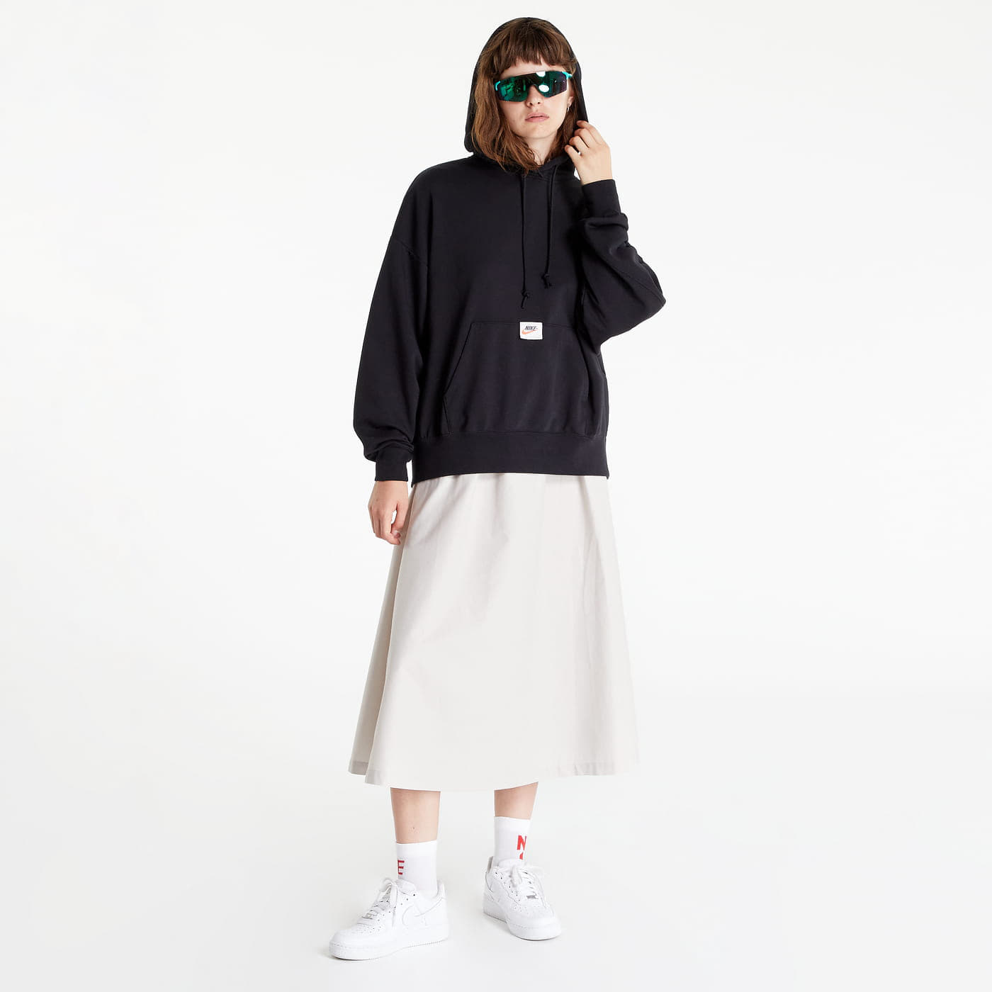Kapucnis pulóverek és pulcsik Nike Sportswear Circa 50 Black