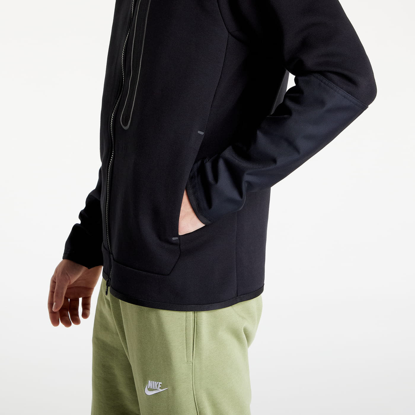 Hoodies and sweatshirts Nike Sportswear Tech Fleece Full Zip Top Black ...