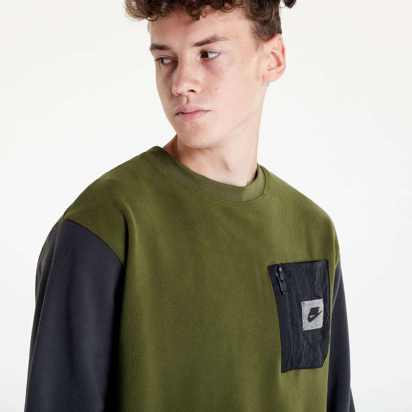 Hoodies and sweatshirts Nike Sportswear Therma FIT Utility Fleece Sweatshirt Green Footshop