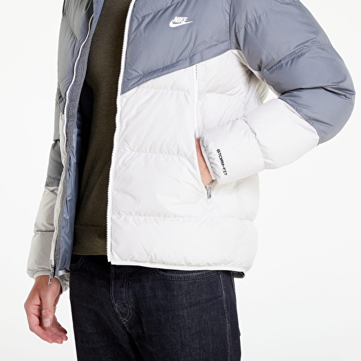 white nike puffer jacket mens