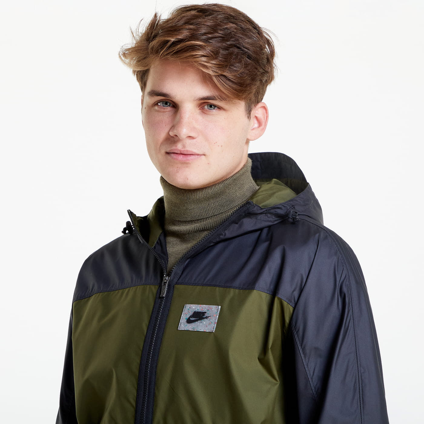 Coach jakas Nike Sportswear Woven Jacket Green/ Navy