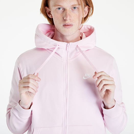 Nike sportswear hoodie pink 2025