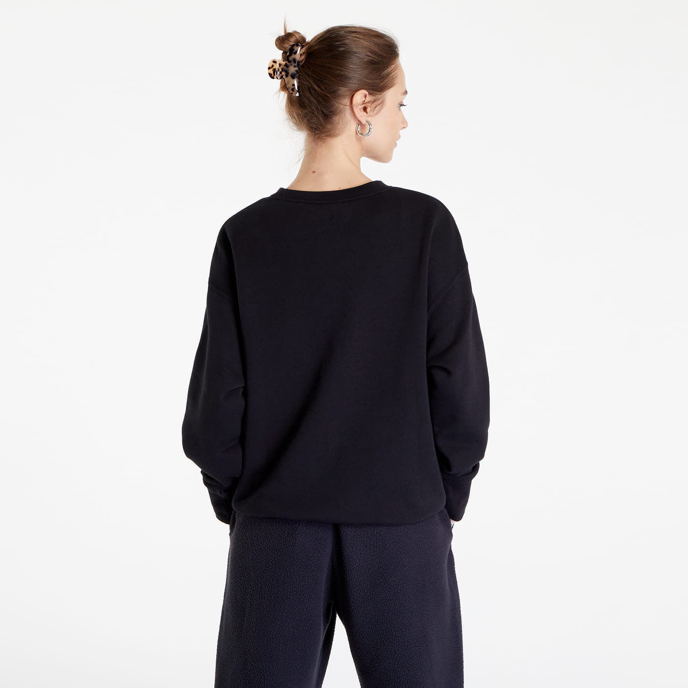 Hoodies and sweatshirts  Nike Air Fleece Crew Sweatshirt Black