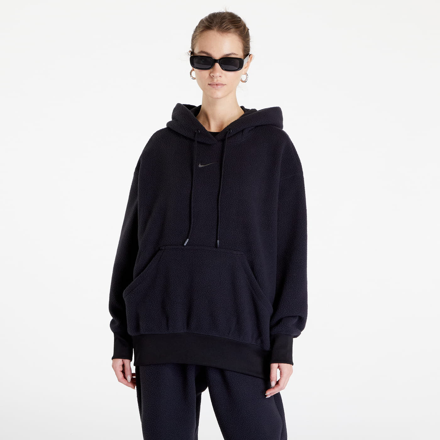 Puloverji   Nike Sportswear Plush Pullover Hoodie Black