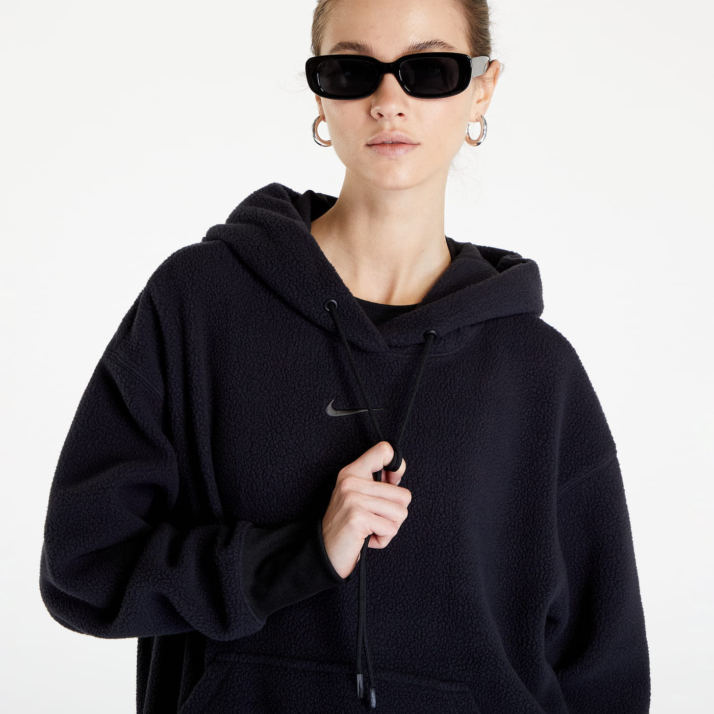 Puloverji   Nike Sportswear Plush Pullover Hoodie Black