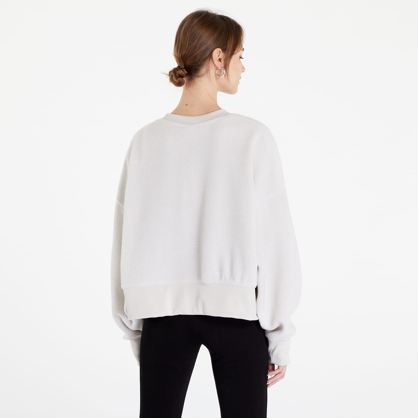 nike air panel crop crew sweatshirt