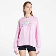 Pink long sleeve nike shirt outlet