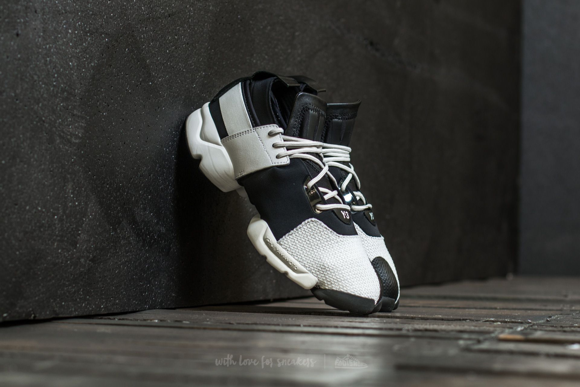 Dětské tenisky a boty Y-3 KYDO Crystal White/ Core Black/ Crystal White