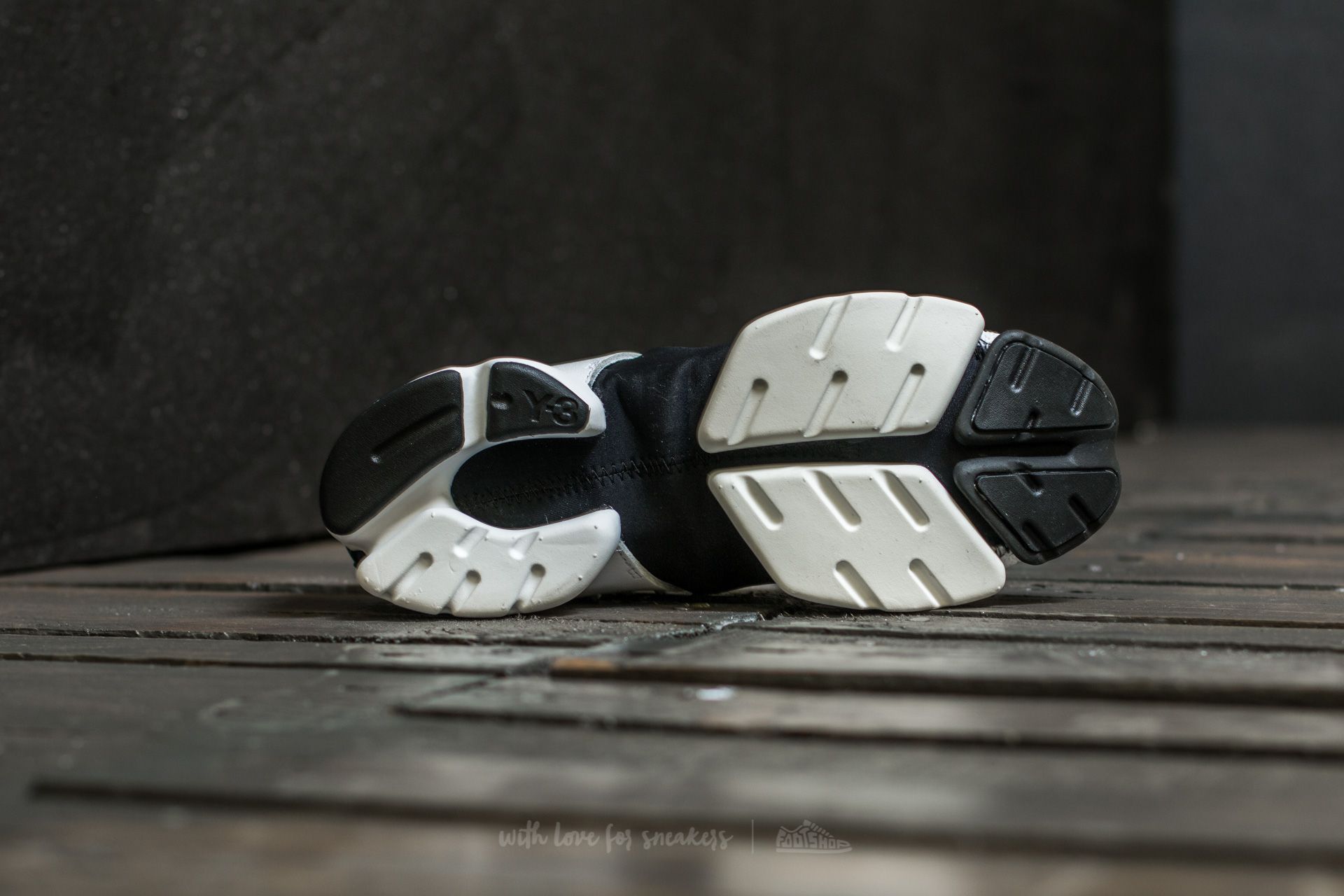 Dětské tenisky a boty Y-3 KYDO Crystal White/ Core Black/ Crystal White