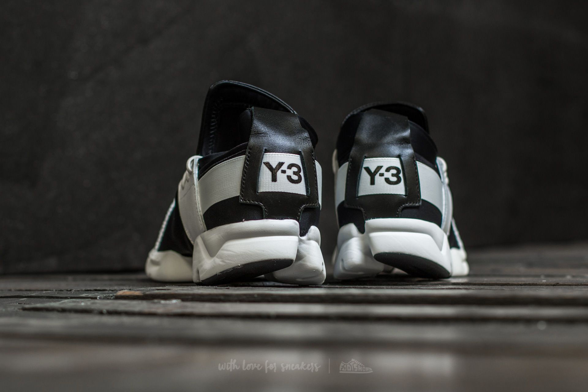 Dětské tenisky a boty Y-3 KYDO Crystal White/ Core Black/ Crystal White