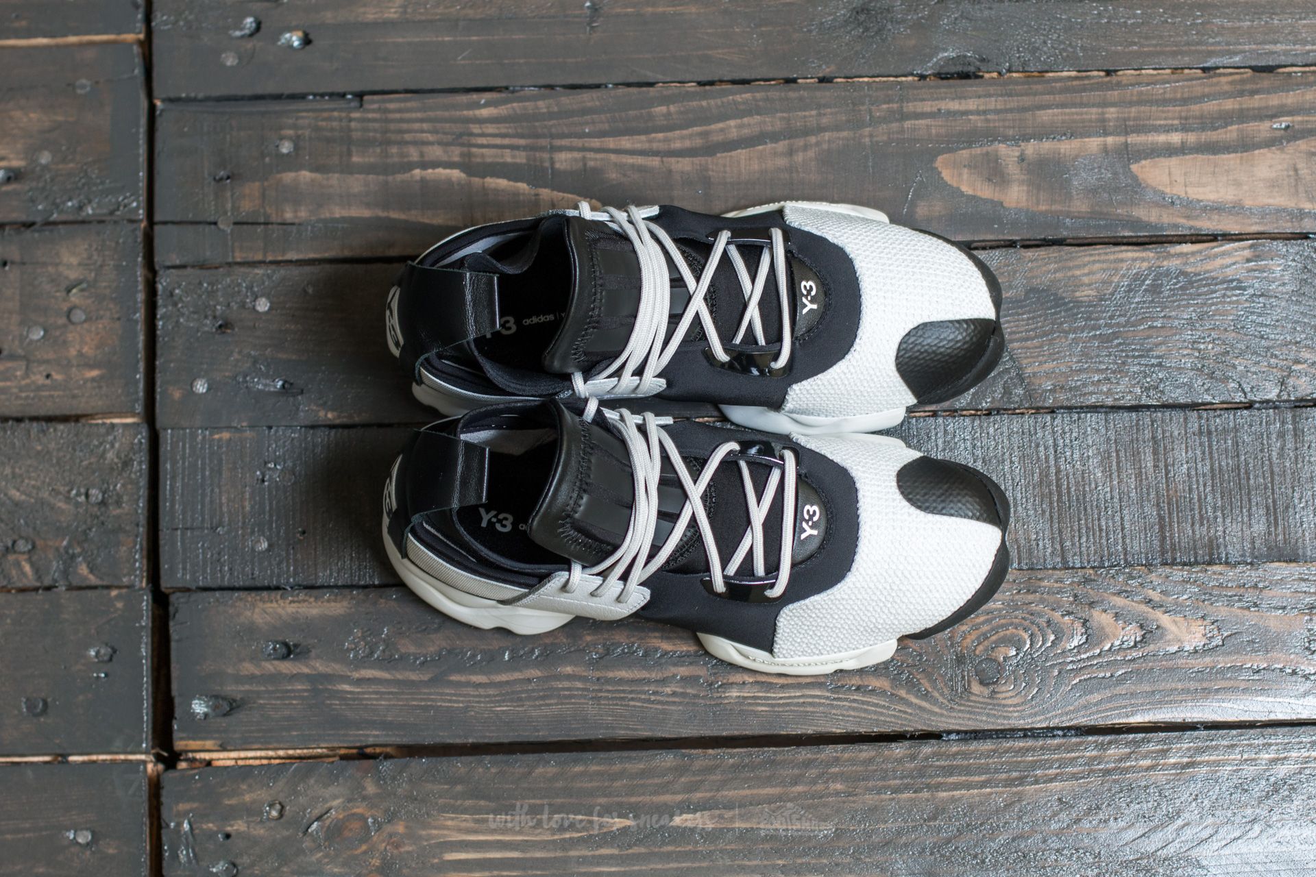 Dětské tenisky a boty Y-3 KYDO Crystal White/ Core Black/ Crystal White