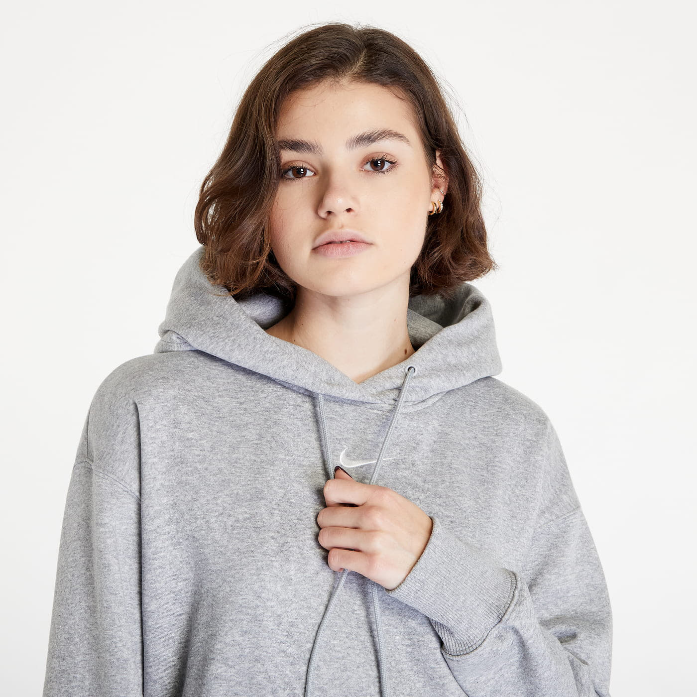 Hlysgo Women's Oversized Fleece Hoodie - Winter Tunic Sweatshirt, Casual Pullover Top