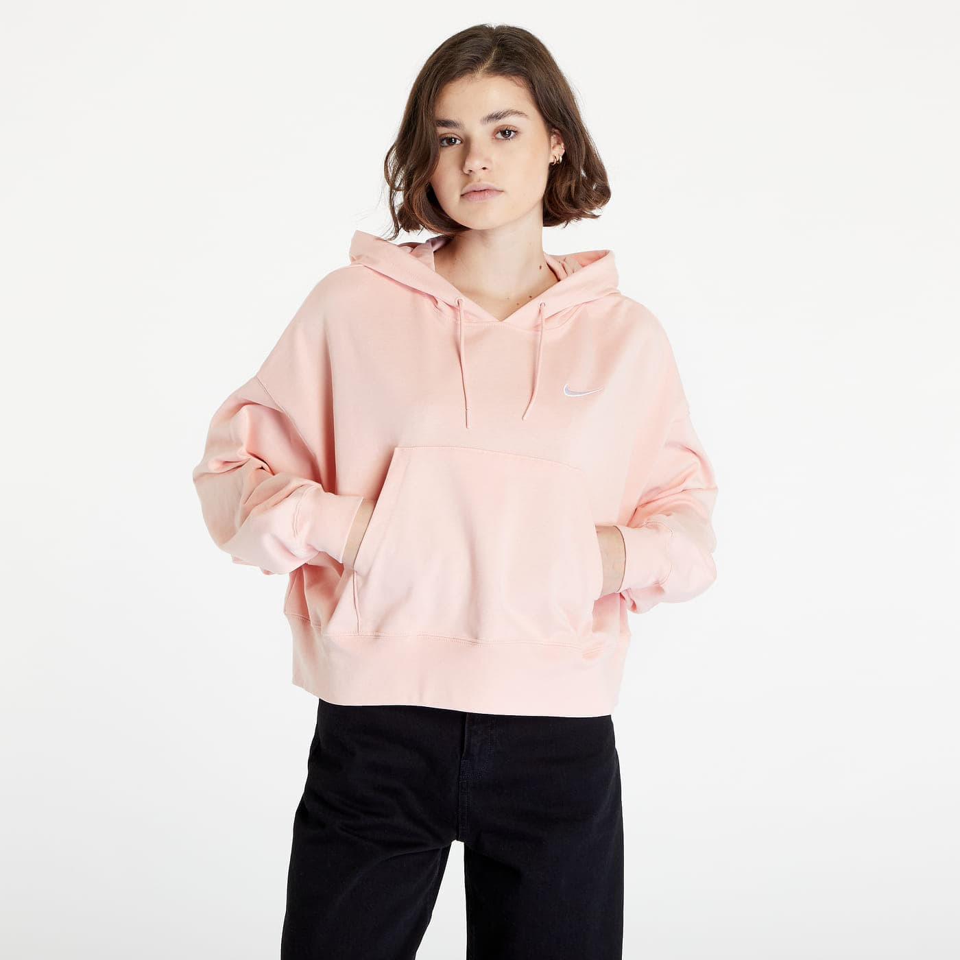 Levně Nike Sportswear Jersey-Hoodie Pink
