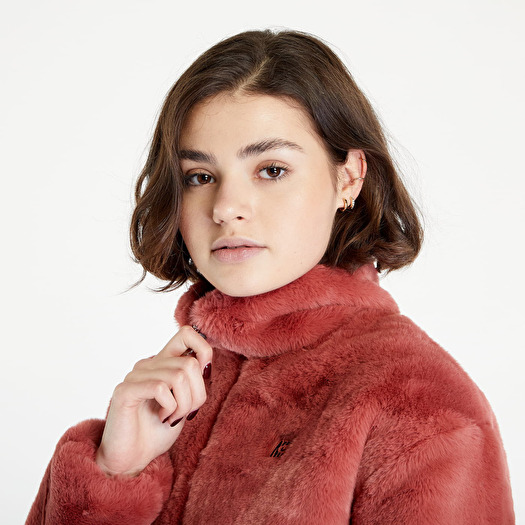 nike essential jacket pink