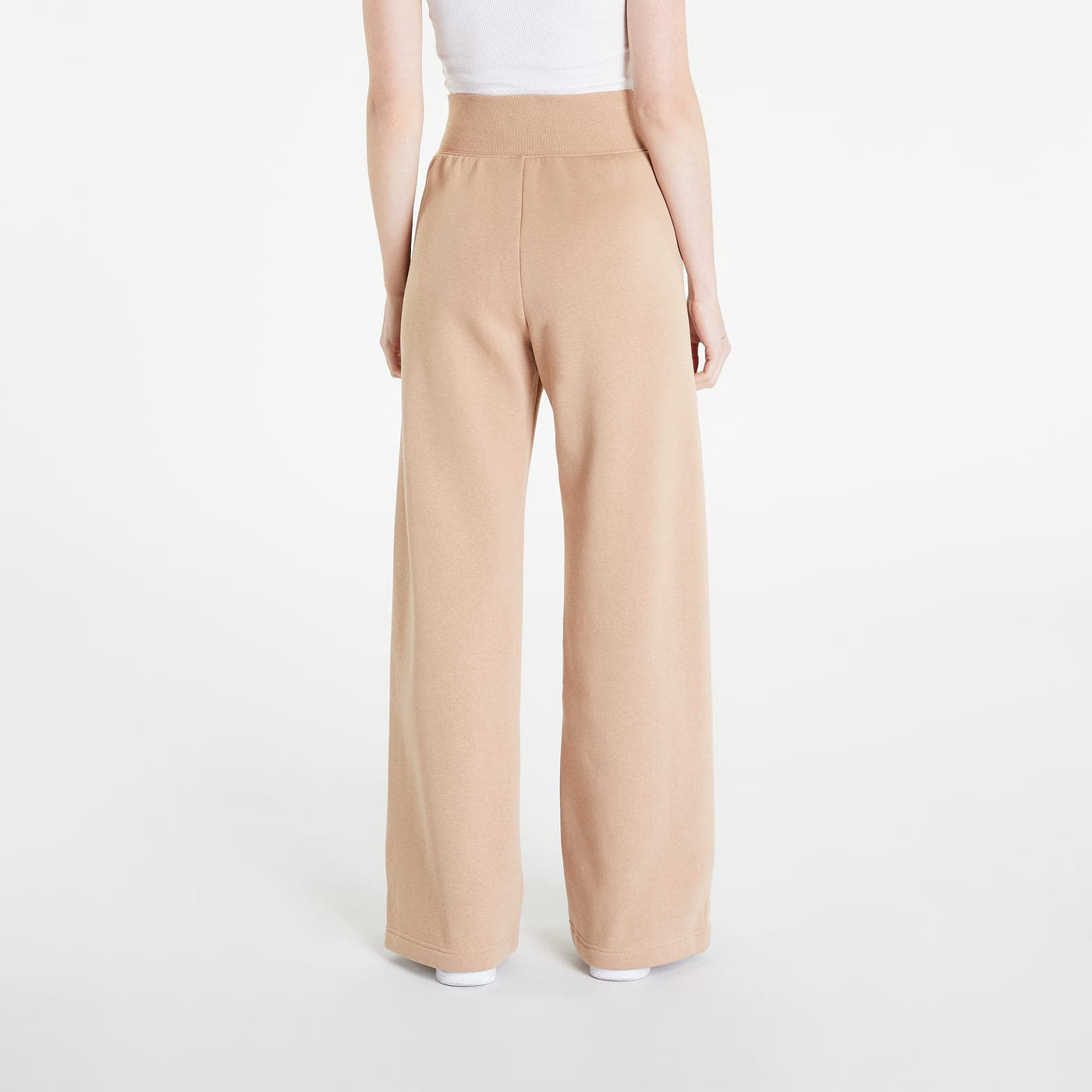 Joggebukser Nike Sportswear Phoenix Fleece Tracksuit Bottoms Beige