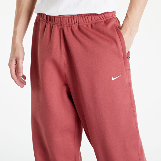 Jogginghosen Nike Solo Swoosh Fleece Trousers Canyon Rust/ White | Footshop