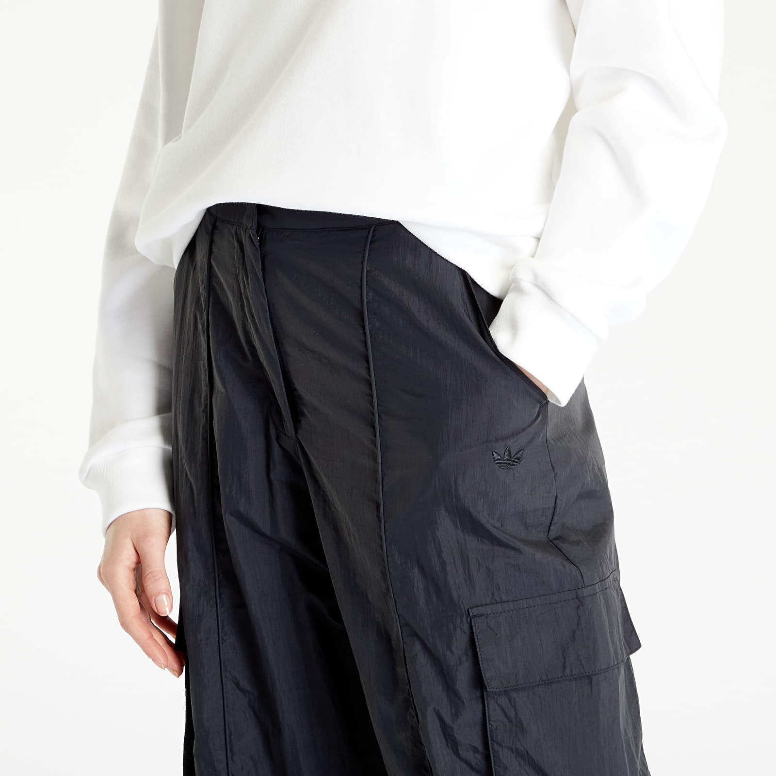 Pants adidas Premium Essentials Nylon Cargo Black