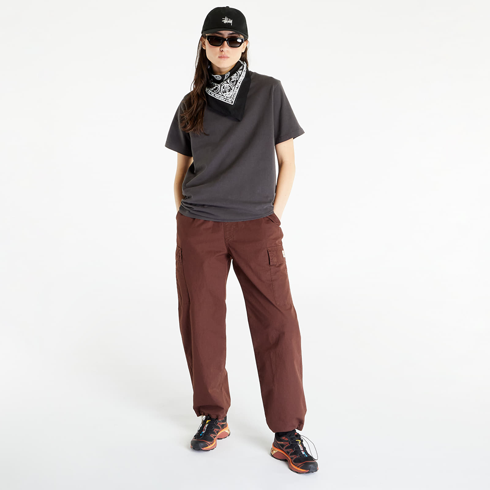 T-shirts Stüssy Pigment Dyed Crew T-Shirt UNISEX Black