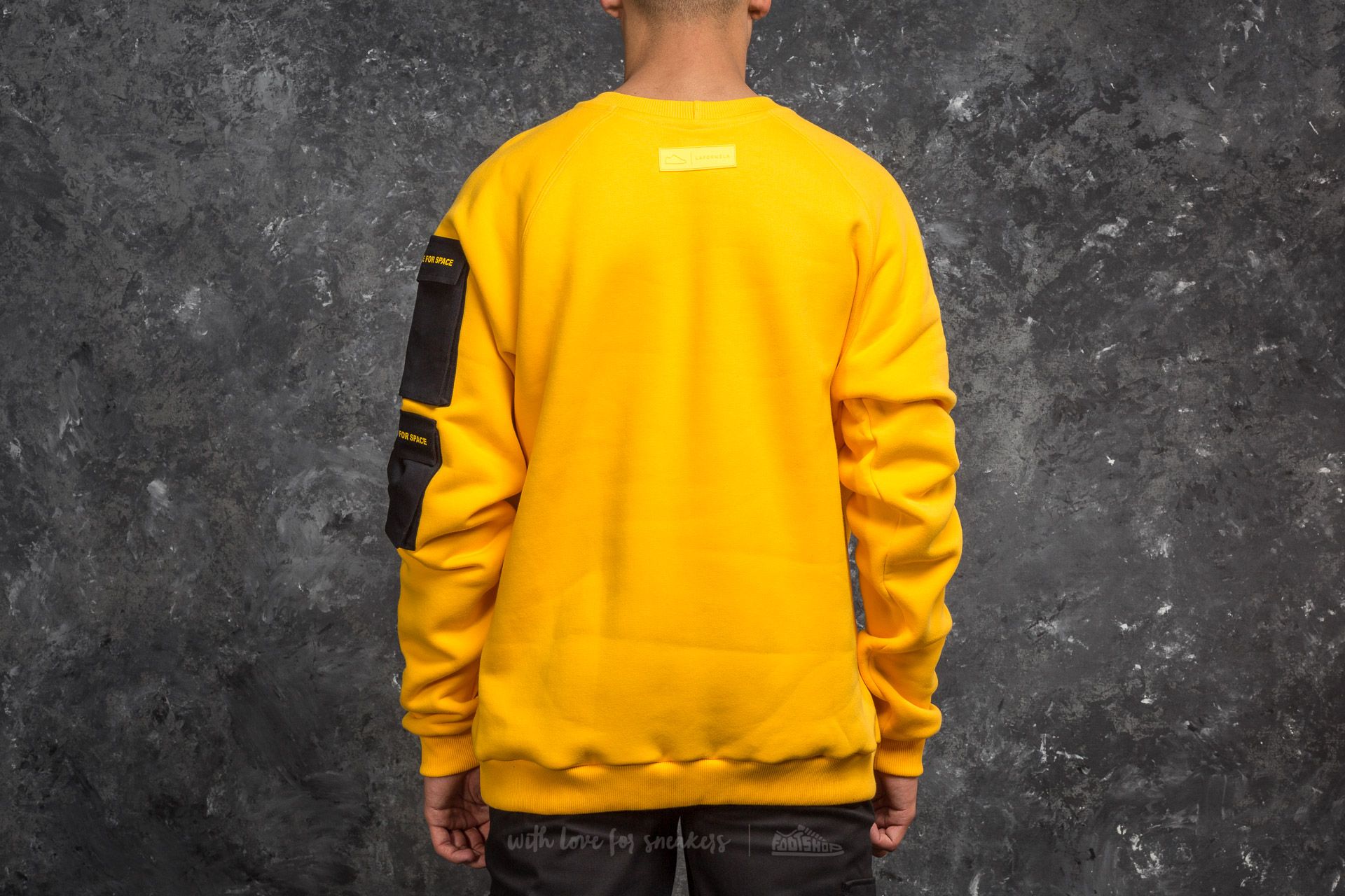 Mikiny Footshop x LAFORMELA Crew Yellow