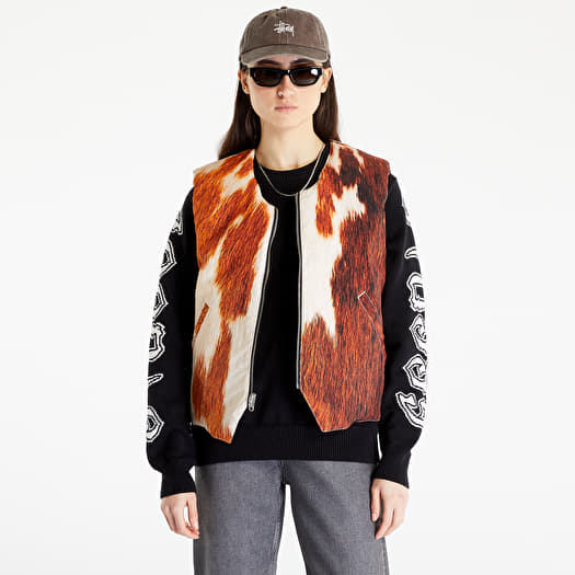 Vests Stüssy Revesrible Quilted Vest UNISEX Cowhide (115695