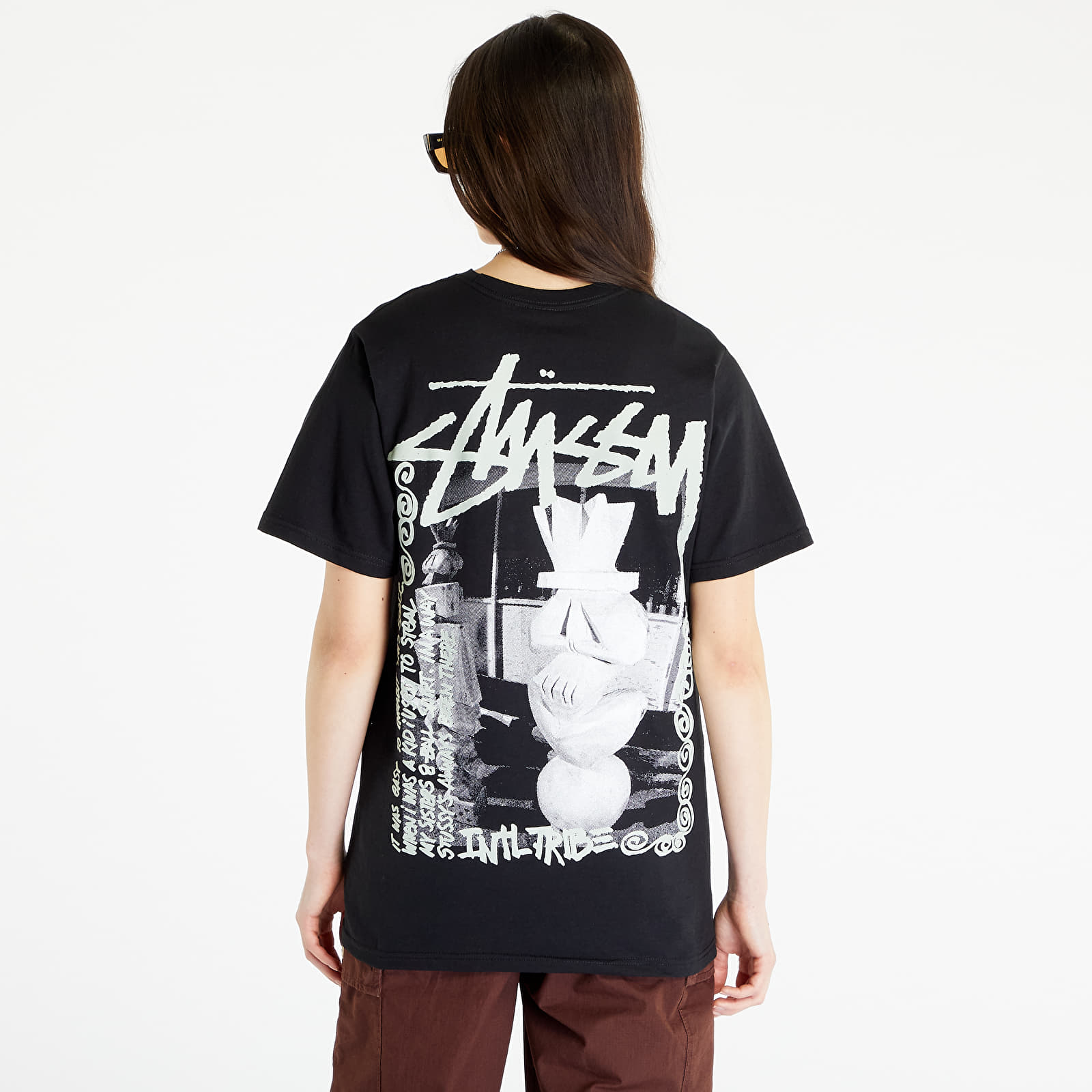 T-shirts Stüssy Tiki Tee UNISEX Black