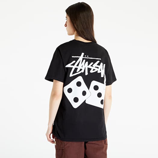 T-shirts Stüssy Dice Pig. Dyed Tee UNISEX Black | Footshop
