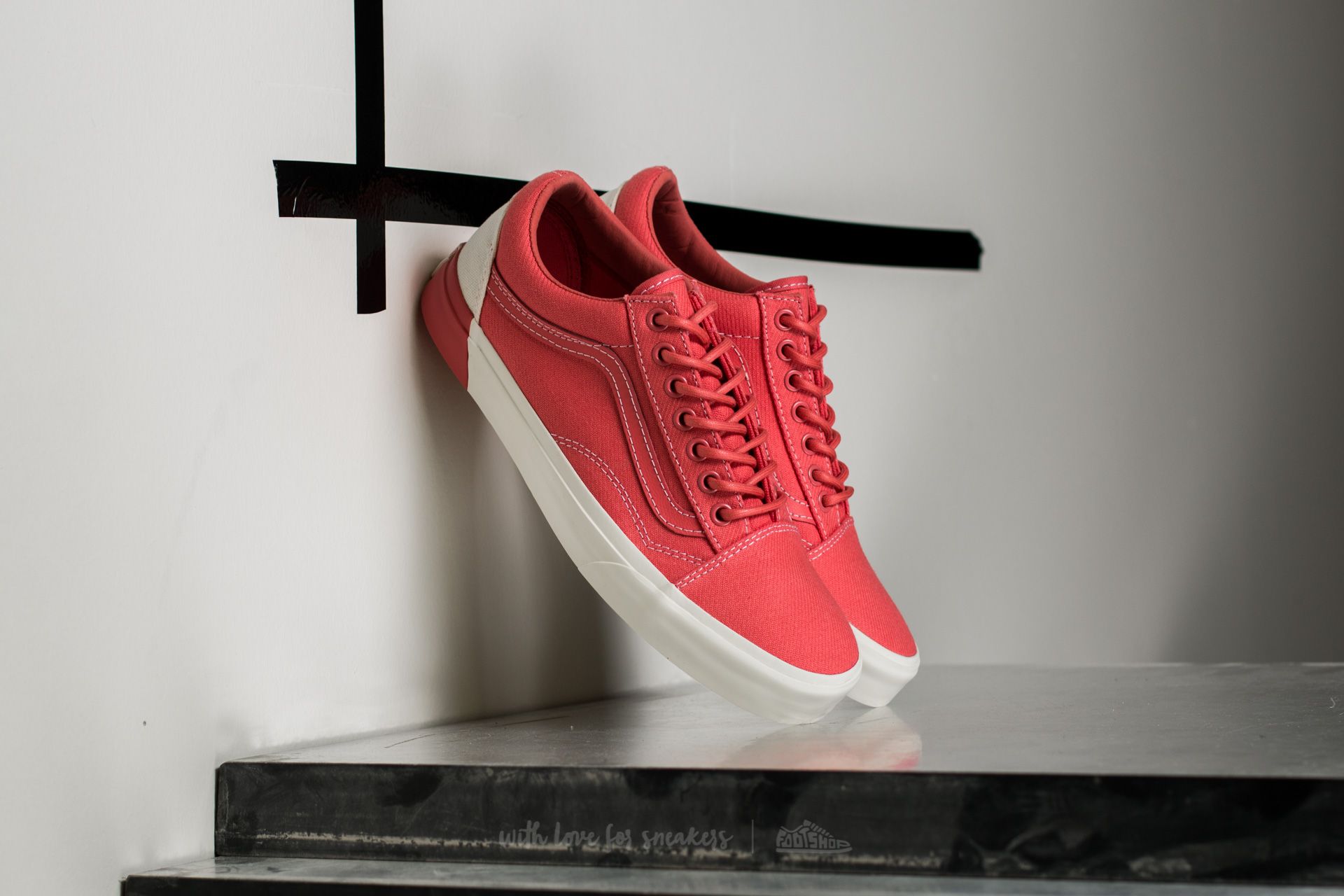 Van old skool dx white red outlet