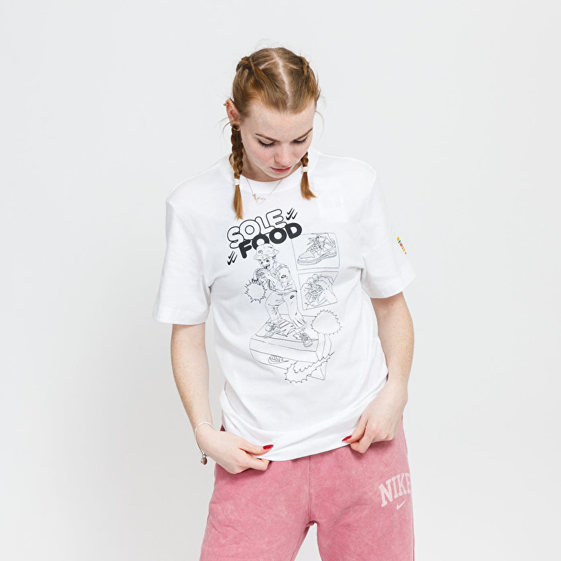 Nike Sportswear Sole Food Graphic Tee UNISEX White | Footshop