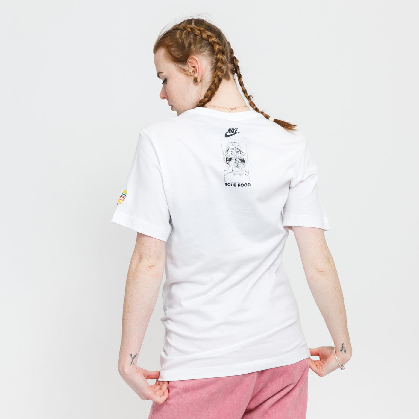 Pólók Nike Sportswear Sole Food Graphic Tee UNISEX White